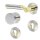 Hochwertige Bicolor Schraubrosettengarnitur Lightning BB (Buntbart)