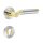 Hochwertige Bicolor Schraubrosettengarnitur Lightning PZ (Profilzylinder)