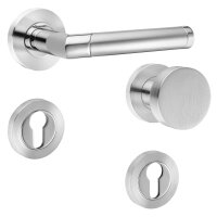 Hochwertige Bicolor Schraubrosettengarnitur Core 2
