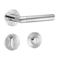 Hochwertige Bicolor Schraubrosettengarnitur Core 2 BB (Buntbart)