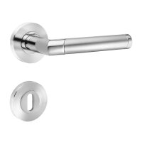 Hochwertige Bicolor Schraubrosettengarnitur Core 2 WC / Bad