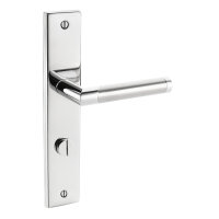 Langschild Core 2 Q | V2A Edelstahl poliert | lose gelagert PZ (Profilzylinder)
