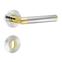 Hochwertige Bicolor Schraubrosettengarnitur Core 2