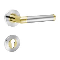 Hochwertige Bicolor Schraubrosettengarnitur Core 2
