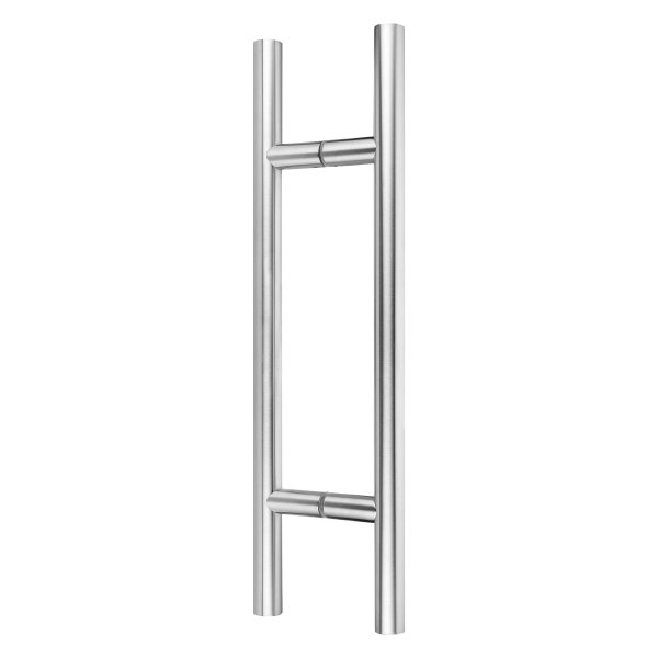 500 mm Türgriffpaar Stoßgriffpaar Edelstahl/Eiche für Glastüren oder Holztüren 