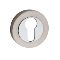 Hochwertige Bicolor Rosettengarnitur mit metallischer...