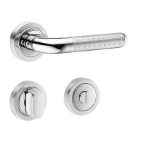 Hochwertige Bicolor Rosettengarnitur Angel 2 BB (Buntbart)