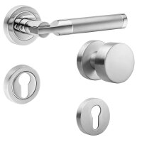 Hochwertige Bicolor Rosettengarnitur Blues 1 BB (Buntbart)