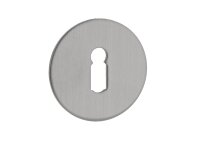 1 Paar Kleberosetten | 2 mm hoch | V2A Edelstahl matt...
