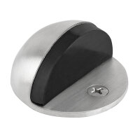 Hochwertiger Bodentürstopper "Deep" Edelstahl matt 1 Stück